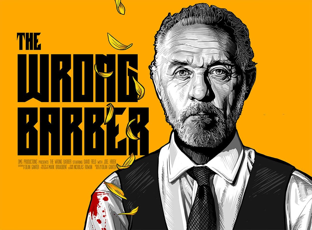 Artwork for The Wrong Barber Short Film Starring David Field