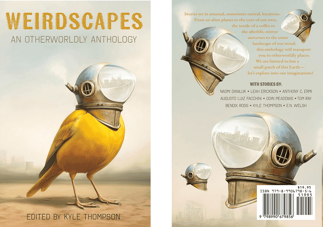 Artwork for 'Weirdscapes' Book Cover